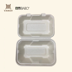 Biodegradable Eco Friendly Bamboo Take Out to Go Food Containers with Lids